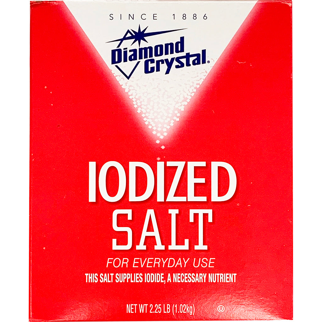 DIAMOND CRYSTAL salt iodized
