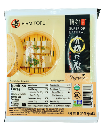 SN organic firm tofu