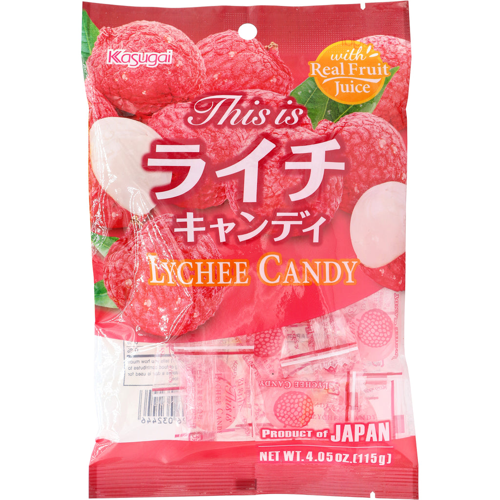 KASUGAI lychee candy