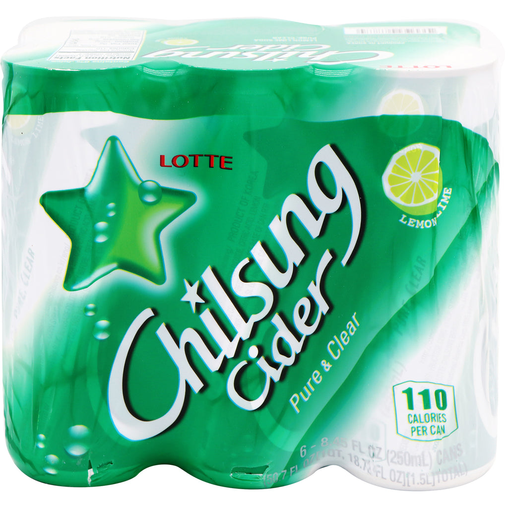 LOTTE chilsung cider
