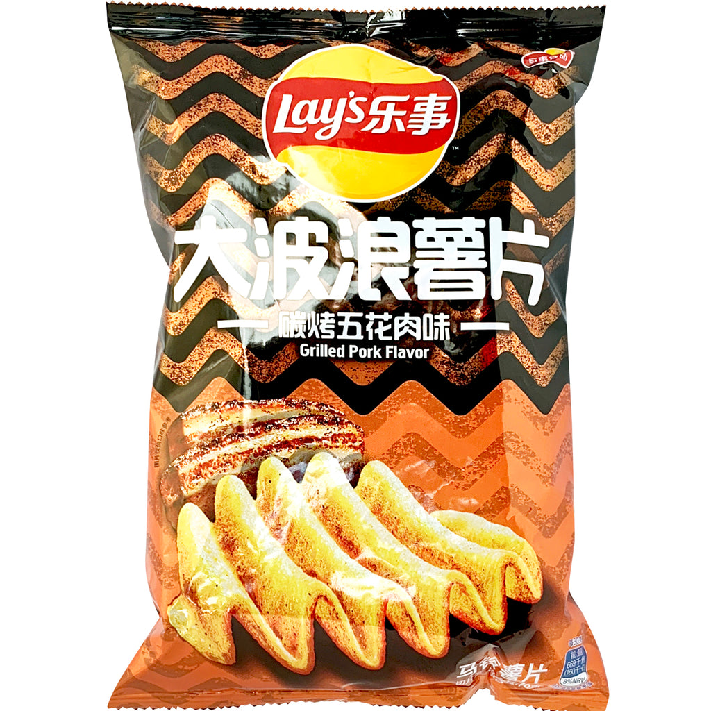 LAYS potato chips grilled pork flv