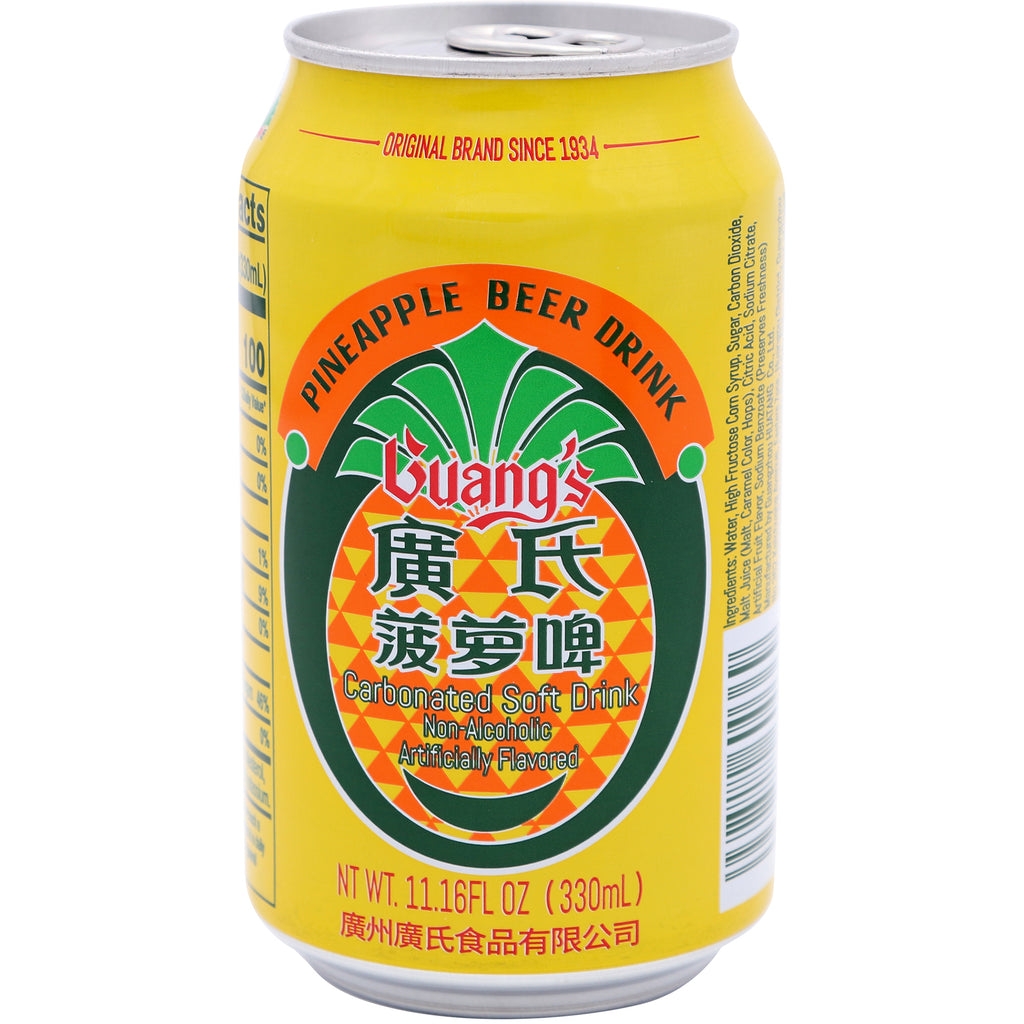 GUANG'S pineapple non-alcoholic beer drink