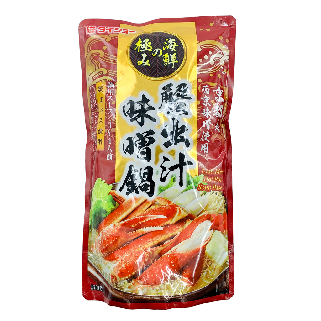 DAISHO crab miso hot pot soup base 