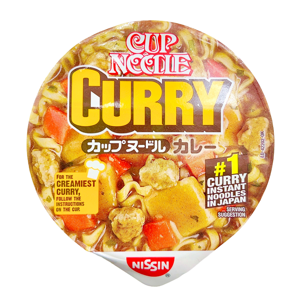 NISSIN curry cup noodle 