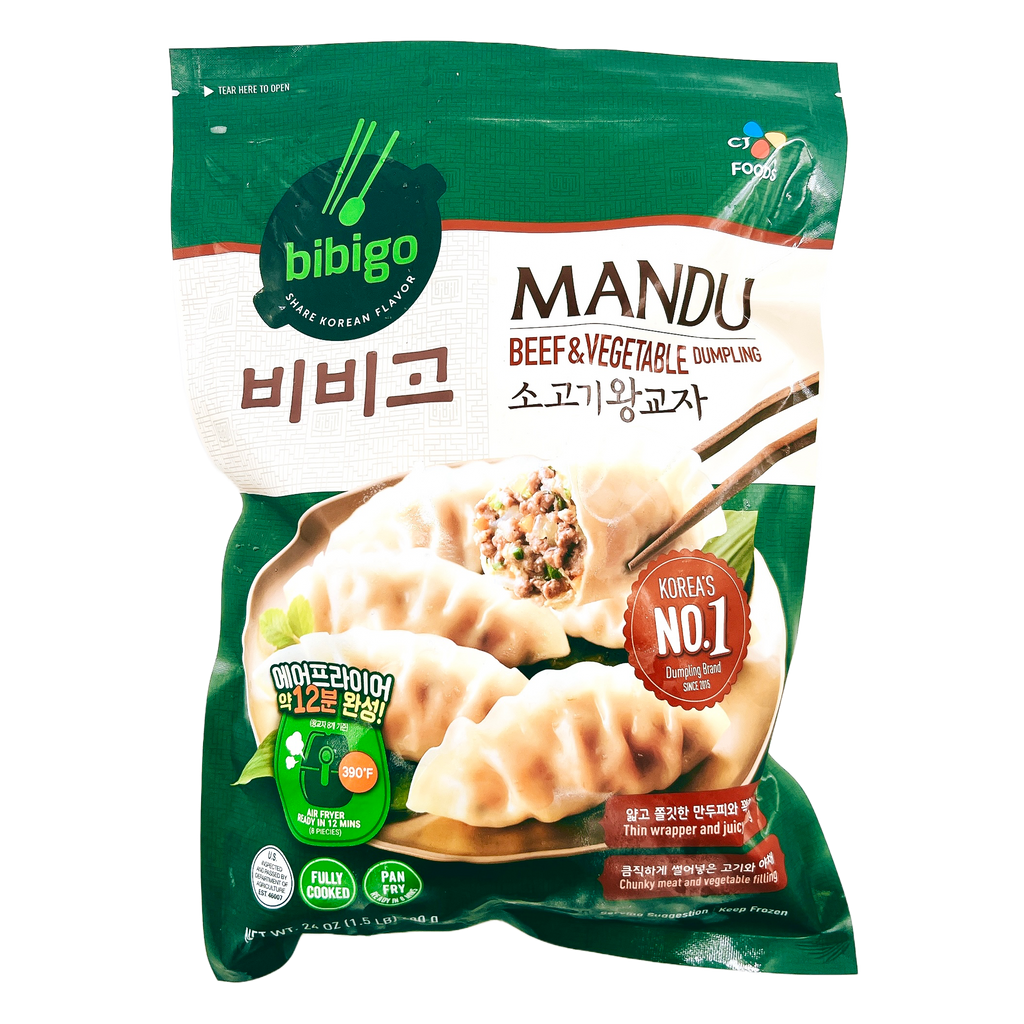 CJ mandu beef & veg dumpling