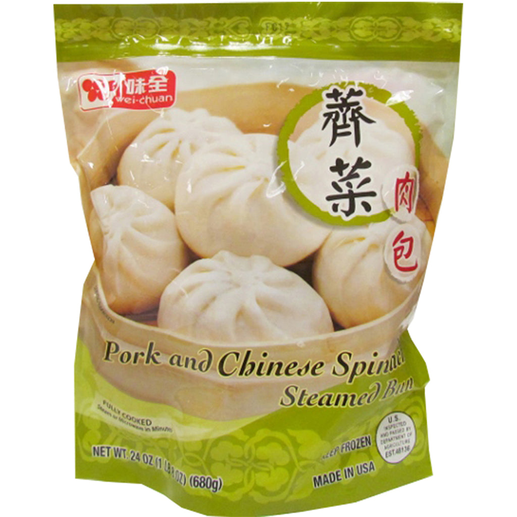 WEI-CHUAN chinese spinach/pork bun