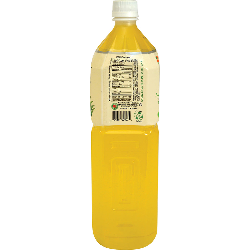 HANASIA aloe vera drink mango-nutrition
