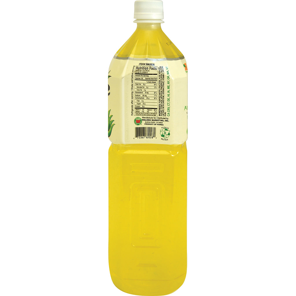 HANASIA aloe vera drink pineapple-nutrition