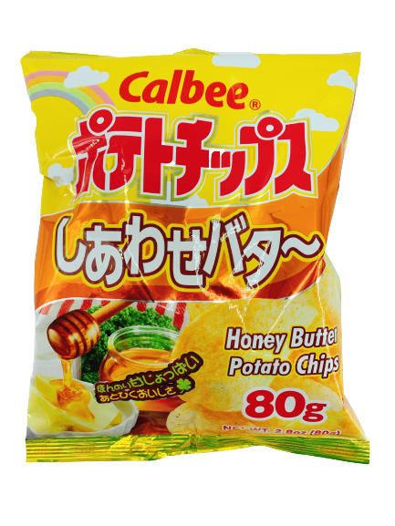CALBEE potato chips honey butter